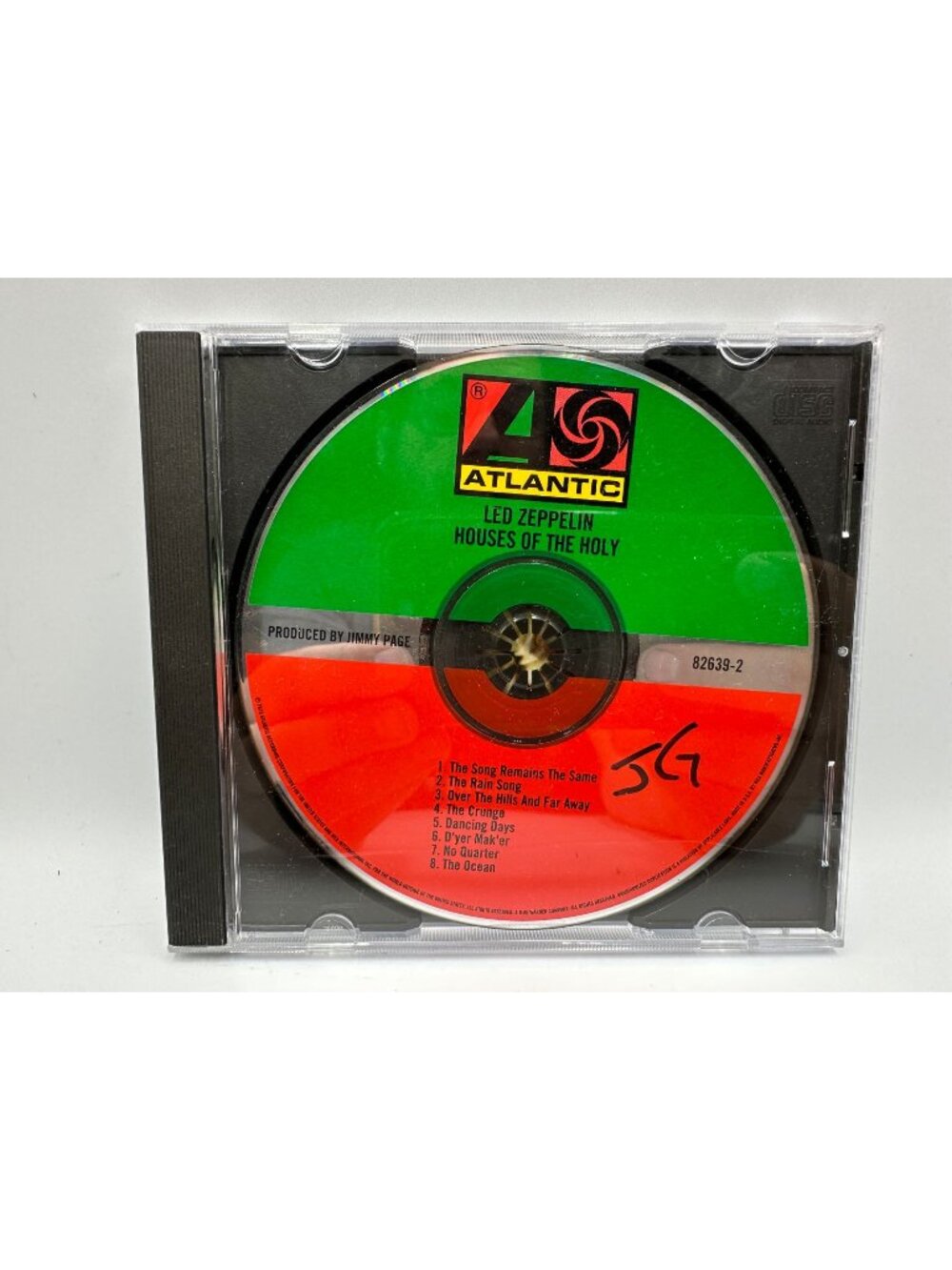 Led Zeppelin Houses Of The Holy CD Album 1973 Atlantic Label USA Pressing